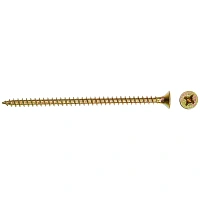 Саморезы универсальные  90х5,0 мм (100 шт/уп) желтые  Zitar (102267)