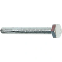 Болт DIN933 с шестигр. головкой оцин.М10х80 (12 шт/уп) Zitar (126522)