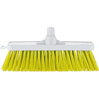 Щетка для подметания SYR 30 см мягкая крепление Interchange желтая_ДДП