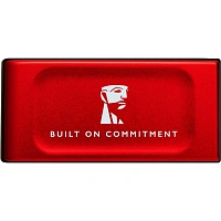 Портативный SSD Kingston External SSD XS1000R,1000GB,Type-C/A,USB 3.2,Red