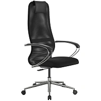 Кресло MT Комус Мебель Easy Chair 675 сетка/ткань,черный,хром