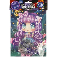 Мозаика кристальна в пакете 17x23 см Аниме, набор МУЛЬТИ АРТ CRYST-114742