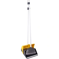 Комплект для уборки совок-ловушка с щеткой, желтый KAF300-Y_KFC