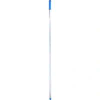 Рукоятка для щетки и сгона, 130 см, d=22 мм, алюминий, синяя, РЕЗЬБА_KFC