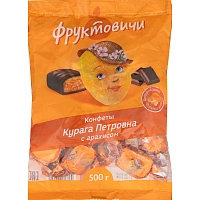 Конфеты глазированные Фруктовичи Курага Петровна с арахисом 500 г