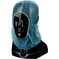 Балаклава /шапочка с резинкой вокруг лица 17г/м2 42x36 см,голуб,(100шт/уп)