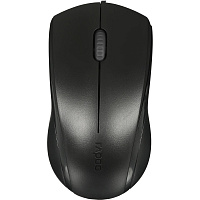 Мышь компьютерная RAPOO проводная N1200, цвет - черный