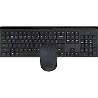 Набор клавиатура+мышь RAPOO беспроводная 8110M, цвет - черный