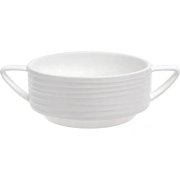 Бульонница TUDOR ENGLAND Royal Circle 320мл с ручками,TU2311-1