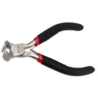 Кусачки торцевые мини 100мм никел., авторазжим, облив. рук. REXANT 12-4605