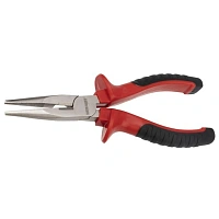 Тонкогубцы 160мм никелированные, двухкомпонентные рукоятки REXANT 12-4617