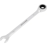 Ключ комбинированный трещоточный 10мм, CrV, зеркальн. хром REXANT 12-5805-1