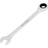 Ключ комбинированный трещоточный 13мм, CrV, зеркальн. хром REXANT 12-5808-1