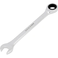 Ключ комбинированный трещоточный 14мм, CrV, зеркальн. хром REXANT 12-5809-1