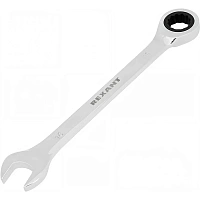 Ключ комбинированный трещоточный 16мм, CrV, зеркальн. хром REXANT 12-5811-1