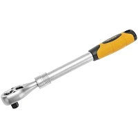 Ключ телеск. трещ. 1/2, 330-460мм, CrV, двухкомп рукоятка KRANZ KR-12-8411