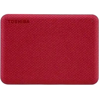Портативный HDD Toshiba 2TB HDTCA20ER3AA Canvio Advance 2.5 USB 3.2 Красн
