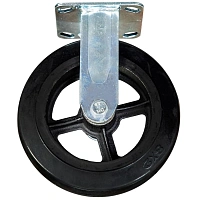 Колесо для тележки большегрузное неповорот FCd 80 200мм обрезин (N) 1024165