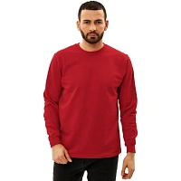 Толстовка 100% хб (240г) без капюшона, цв.красный, размер XL