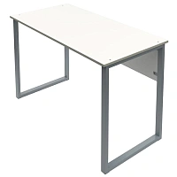 Парта МЕТ_Стол ученический 2-мест. на прямоуг. Тр.6г.р.бел/сер НОВ