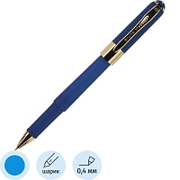 Ручка шариковая MONACO 0.5мм,син,корп.тем-син/футляр черный 20-0125/607