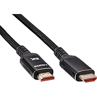 Кабель HDMI 19M/M,ver. 2.1 8KX60Hz (Econom) оплетк 7.5m iOpen <ACG859B-7.5