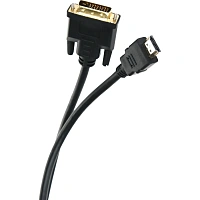 Кабель HDMI to DVI-D (19M -25M) 2м, TV-COM <LCG135E-2M