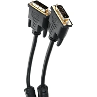 Кабель DVI-D--DVI-D Dual link 25M/25M, 1.8м Telecom <TCG441D-1.8M