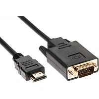 Кабель -переходник HDMI --> VGA_M/M 1,8м VCOM <CG596-1.8M