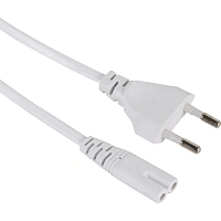 Кабель для аудио-видео IEC-320-C7, 2-pin 3m ,белый, iOpen<ACE023-W-3.0M