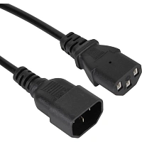Кабель iOpen IEC-320-C13 - IEC-320-C14 1.8 метра (ACE001-1.8M)
