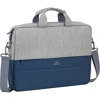 Сумка для ноутбука RIVACASE 7532 grey/dark blue Prater 15.6 / 6