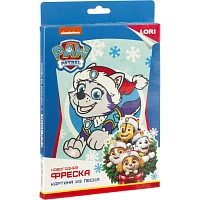 Фреска Щенячий патруль новогодняя набор  Праздничная Эверест НГ,Кпс-014