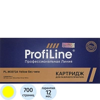 Тонер-картридж Profiline 117A W2072A жел. HP для 150/MFP 178/179