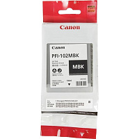 Картридж струйный Canon PFI-102МBK 0894B001 матовый черный оригинальный фото Картридж струйный Canon PFI-102МBK 0894B001 матовый черный оригинальный