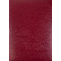 Папка Адресная б/в бордо 15А000 Без тиснения /10/ 15А000_б