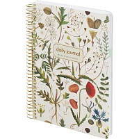 Ежедневник недатированный НА CUTE DIARY А5,BV,136,ЛУГ.ТР,зол.греб,3-701/11