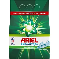 Порошок стиральный Ariel Горный родник Автомат 10 стирок 1.5кг