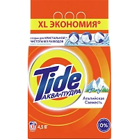 Порошок стиральный Tide Альпийская свежесть Автомат 30 стирок 4,5кг