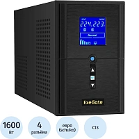 ИБП ExeGate SineTower SN-2000 USB лин.инт. 2000ВА/1600Вт(EX295983RUS)