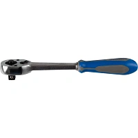 Трещотка 1/2 KING TONY 262мм, 32 зубца, флажковая с кнопкой 4771-10GR