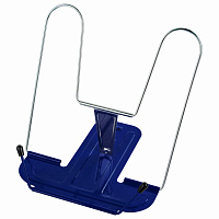 Подставка для книг и учебников BRAUBERG LINE+, металлическая, синяя, европодвес, 238071 фото Подставка для книг и учебников BRAUBERG LINE+, металлическая, синяя, европодвес, 238071