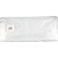 Пакет фасовочный ПВД 60х90 50 мкм прозрачный пласт, 100 шт./уп