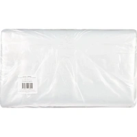 Пакет фасовочный ПВД 70х120 80 мкм прозрачный пласт, 50 шт./уп