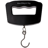 Весы -безмен Luazon LV-506, электронные до5 кг точность до 10г подсвет.чёрн