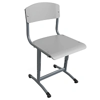 Стул ученический MET Универсал 5-7р.г. (4-6р.г) фанера серый 7047/серый