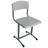 Стул ученический MET Универсал 6 р.г. фанера серый 7047/серый