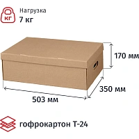 Короб архивный универсальный Attache 522 гофрокартон Т24