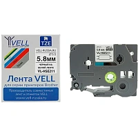 Трубка полиолефин Vell HSE-211 для принтера Brother 5.8 мм 1.5 м белый