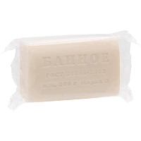 Мыло туалетное Банное 200 гр флоу пак